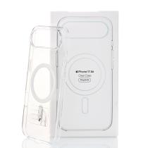Пластиковый чехол Lux Clear с поддержкой MagSafe для iPhone 17 AIR Clear