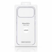 Пластиковый чехол Lux Clear с поддержкой MagSafe для iPhone 18 Pro (AI) White
