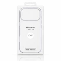 Пластиковый чехол Lux Clear с поддержкой MagSafe для iPhone 18 Pro (AI) White