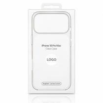 Пластиковый чехол Lux Clear с поддержкой MagSafe для iPhone 18 Pro Max (AI) White