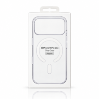 Пластиковый чехол Lux Clear с поддержкой MagSafe для iPhone 18 Pro Max (AI) Clear