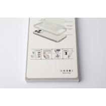 Полиуритановый чехол IMD Colors с поддержкой MagSafe для iPhone 11 Pro фиолетовый
