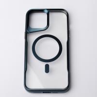 Пластиковый чехол MagSafe NEWZONE для iPhone 14 Pro Max синий