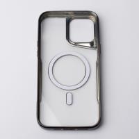 Пластиковый чехол MagSafe NEWZONE для iPhone 15 Pro Max черный