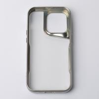 Пластиковый чехол NEWZONE для iPhone 14 Pro Max серебряный