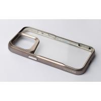 Пластиковый чехол NEWZONE для iPhone 14 Pro Max золотой