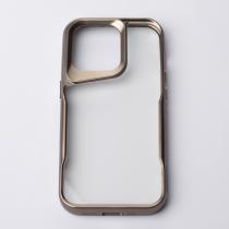 Пластиковый чехол NEWZONE для iPhone 14 Pro золотой