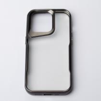 Пластиковый чехол NEWZONE для iPhone 15 Pro черный