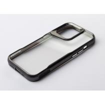 Пластиковый чехол NEWZONE для iPhone 15 Pro черный