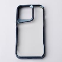 Пластиковый чехол NEWZONE для iPhone 15 Pro Max синий