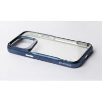 Пластиковый чехол NEWZONE для iPhone 15 Pro Max синий