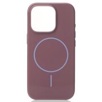 Поликарбонатный чехол Slim Ring с поддержкой MagSafe для iPhone 16 Pro deep purple