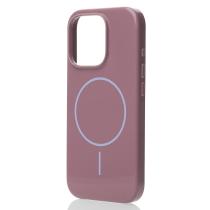 Поликарбонатный чехол Slim Ring с поддержкой MagSafe для iPhone 16 Pro deep purple