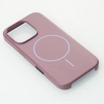 Поликарбонатный чехол Slim Ring с поддержкой MagSafe для iPhone 16 Pro deep purple