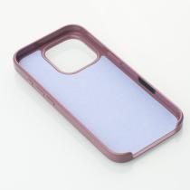 Поликарбонатный чехол Slim Ring с поддержкой MagSafe для iPhone 16 Pro deep purple