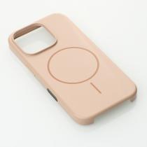 Поликарбонатный чехол Slim Ring с поддержкой MagSafe для iPhone 16 Pro desert titanium