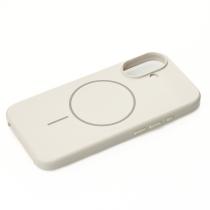 Поликарбонатный чехол Slim Ring с поддержкой MagSafe для iPhone 16 Plus natural titanium