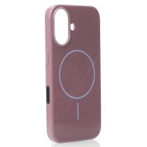 Поликарбонатный чехол Slim Ring с поддержкой MagSafe для iPhone 16 Plus deep purple