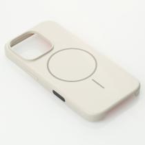 Поликарбонатный чехол Slim Ring с поддержкой MagSafe для iPhone 16 Pro Max natural titanium