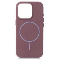 Поликарбонатный чехол Slim Ring с поддержкой MagSafe для iPhone 16 Pro Max deep purple