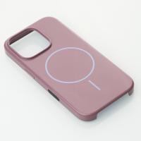 Поликарбонатный чехол Slim Ring с поддержкой MagSafe для iPhone 16 Pro Max deep purple