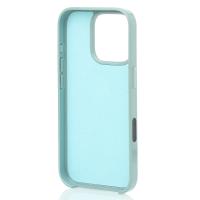 Поликарбонатный чехол Slim Ring с поддержкой MagSafe для iPhone 16 Pro wave blue