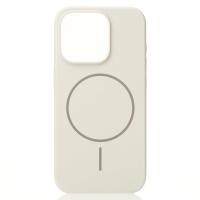 Поликарбонатный чехол Slim Ring с поддержкой MagSafe для iPhone 15 natural titanium