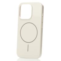 Поликарбонатный чехол Slim Ring с поддержкой MagSafe для iPhone 15 natural titanium