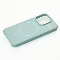 Поликарбонатный чехол Slim Ring с поддержкой MagSafe для iPhone 15 Pro Max wave blue