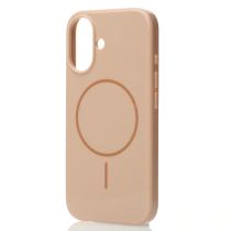 Поликарбонатный чехол Slim Ring с поддержкой MagSafe для iPhone 16 desert titanium