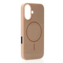 Поликарбонатный чехол Slim Ring с поддержкой MagSafe для iPhone 16 desert titanium