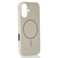 Поликарбонатный чехол Slim Ring с поддержкой MagSafe для iPhone 16 natural titanium