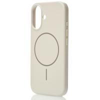 Поликарбонатный чехол Slim Ring с поддержкой MagSafe для iPhone 16 natural titanium