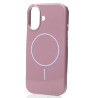 Поликарбонатный чехол Slim Ring с поддержкой MagSafe для iPhone 16 deep purple