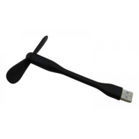 Портативный USB вентилятор черный