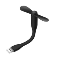 Портативный USB вентилятор черный