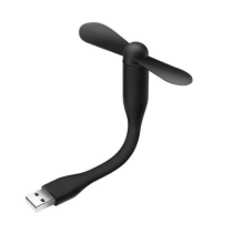 Портативный USB вентилятор черный