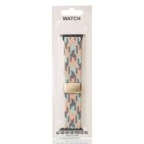 Ремінець для Apple Watch "Nylon Braided Magnetic" 42/44/45/46/49 мм gray blue powder