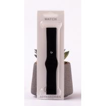 Ремешок для часов UNIVERSAL "Colors" 20 мм черный