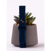 Ремешок для часов UNIVERSAL "Colors" 20 мм темно-синий