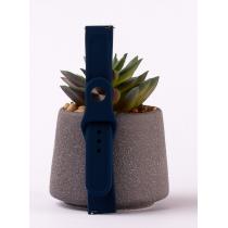 Ремешок для часов UNIVERSAL "Colors" 20 мм темно-синий