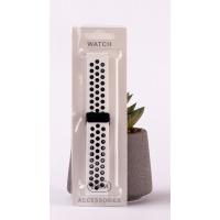 Ремешок для часов UNIVERSAL "Nike" 22 мм белый/черный