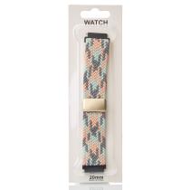 Ремешок для часов UNIVERSAL "Nylon Braided Magnetic" 20 мм gray blue powder