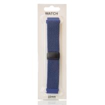 Ремешок для часов UNIVERSAL "Nylon Braided Magnetic" 22 мм sea blue