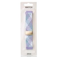 Ремешок для часов UNIVERSAL "Nylon Braided Magnetic" 20 мм violet