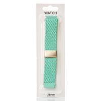 Ремешок для часов UNIVERSAL "Nylon Braided Magnetic" 20 мм mint