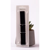 Ремешок для часов UNIVERSAL "Ocean Band" 20 мм черный