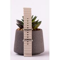 Ремешок для часов UNIVERSAL "Ocean Band" 22 мм серый