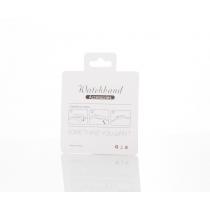 Ремешок для Mi Band 5/6 Caterpillar розовый/белый