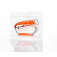 Ремешок для Mi Band 5/6 NIKE STYLE_Type2 серый/оранжевый